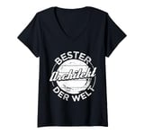 Womens BEST ARCHITECT IN THE WORLD Architects Gift V-Neck T-Shirt