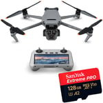 DJI Mavic 3 Pro + DJI RC + SanDisk Extreme microSDXC 128GB 200MB/s