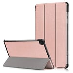 Samsung Galaxy Tab S6 Lite 10.4 2020 P610/P615 Case, Folding Case for Samsung Galaxy Tab S6 Lite 10.4 2020 P610/P615 Tablet, Magnetic Anti-Scratch Case, Case with Pencil Function (Pink)