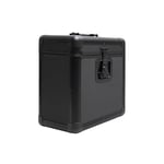 Rock On Wall - Valise porte-vinyles - Malette de rangement - Capacité 50 vinyles 33T - Noir