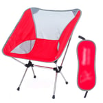 WYJW Chaise de Camping Pliante Chaise de Camping portative légère - Chaises de randonnée Pliantes ultralégères compactes dans Un Sac de Transport, Parfait pour la Plage, la pêche, Le Camping, la