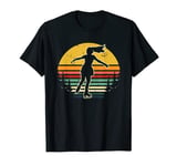 Retro Figure Skating Cute Figure Skater Vintage Ice Skates T-Shirt