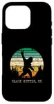 iPhone 16 Pro Black Kettle OK Sasquatch Peace Sign Bigfoot Design Case