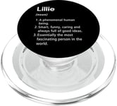 Lillie Définition du nom Dictionnaire amusant PopSockets PopGrip pour MagSafe