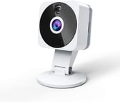 LWYOU Pet Dog Camera, HD 1080P Wireless Wifi IP Camera Indoor Nanny Cam Home Sec