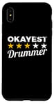 Coque pour iPhone XS Max Jeu de batterie Okayest Drummer Music Lover