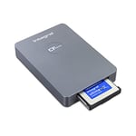 Lecteur de Cartes mémoire CFexpress Type B 2.0 USB 3.0 intégré, Transfert de vidéos et de Photos 8K, 4K, RAW sur Mac ou PC, câbles Inclus, pour Les photographes Professionnels et Les cinéastes.