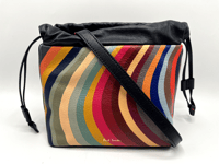 PAUL SMITH SWIRL Small Leather Bucket handbag shoulder multi Crossbody BAG