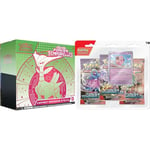 Pokémon JCC Coffret Dresseur d’élite Écarlate et Violet – Forces Temporelles – Vert-de-Fer & Ensemble de Trois boosters Écarlate et Violet – Forces Temporelles – Mélo