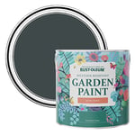 Rust-Oleum Black Mould-Resistant Garden Paint In Satin Finish - Black Sand 2.5L