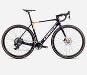 Orbea Orbea Gain M21e 1X | Elcykel Endurance | Fantasy Purple Carbon View / Orange Cloud