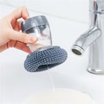 Soap Dispensing Palm Brush Brush Cleaner Push-type Automatic Liquid Adding