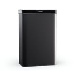 Kitchen Bin 50L Sensor Waste Bin Rubbish Trash Can Dustbin Soft Close Black