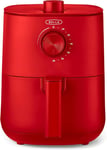 BELLA 3 L Manual Air Fryer Oven , Matte Red