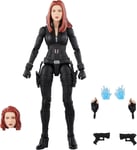 Marvel Hasbro Legends Series Black Widow, Captain America The Winter Soldier Co