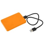 Ulkoinen kiintolevy HDD USB 3.0 Plug and Play -mobiilikiintolevy monille laitteille Oranssi 1 Tt