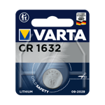 Knappcellbatteri Varta Lithium CR1632 3v