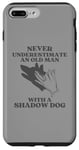 iPhone 7 Plus/8 Plus Funny Mens Dad Dog Lover Dog Hand Shadow Case