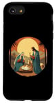 Coque pour iPhone SE (2020) / 7 / 8 True Story Crèche de Noël Jésus Chrétien Hommes Femmes Enfants