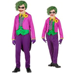 WIDMANN MILANO PARTY FASHION - Costume enfant Evil Clown, Joker, Psycho, Killer, Halloween