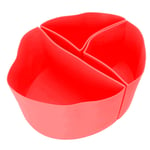 (Red)3 In 1 Slow Cooker Liner Dishwasher Safe Cooking Liner 6QT Silicone Cook