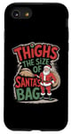 iPhone SE (2020) / 7 / 8 Thighs The Size Of Santa's Bag Funny Gym Christmas Case