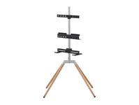 One For All Tripod Universal Tv-Stativ Med Fire Ben (Wm7476), 81,3 Cm (32"), 177,8 Cm (70"), 200 X 100 Mm, 400 X 400 Mm, 360°, Brun, Sølv