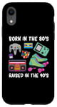 Coque pour iPhone XR Born The 80's Raised In The 90's Hip Hop Themed Party