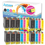 20 cartouche jet d'encre Jumao compatibles pour Epson Stylus SX620FW 535WD 525WD