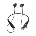 GIHI Bluetooth Earphones with Microphone 8H Playtime, Upgraded Quad-Driver Neckband Bluetooth Headphones in Ear, Sport Earbuds Wireless for Ultralight Earphones Jogging