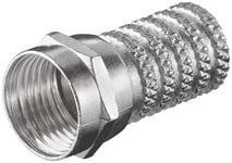 F-connector 6.0 mm - Twist-On stik