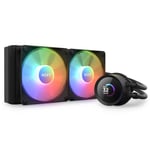 NZXT Kraken 240 RGB - Kit de Watercooling tout-en-un 240 mm pour processeur avec écran LCD personnalisable