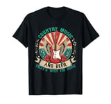 Country Music Funny Play Sing Songs Sayings Jokes Fun T-Shirt