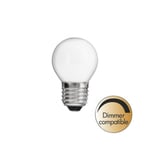 Dimbar LED klot opal 3000K 350lm E27 4W