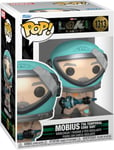 Loki Season 2 - Mobius TVA temporal core suit vinyl figurine no. 1313 Funko Pop! multicolour