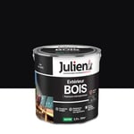 Peinture extérieure bois microporeux Julien noir satin 2,5L