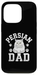 Coque pour iPhone 13 Pro Persian Dad Persian Long Hair