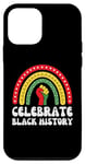 iPhone 12 mini Celebrate Black History Rainbow - Civil Rights Empowerment Case