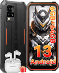 Blackview BV4800 Rugged Smartphone, 6GB RAM+64GB ROM /2TB TF Rugged Phone, 13 4G