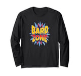 Bard Zone Shakespeare Novelty Long Sleeve T-Shirt