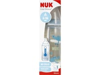 Nuk Nuk Flaska 300Ml Spene 6-18M Roz Fc 10216248