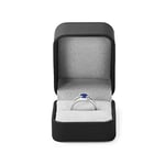 Oirlv Luxury Ring Gift Boxes Black Ring Box for Engagement Wedding Day Birthday Christmas Day Anniversary Valentine's Day Gifts