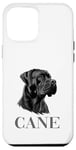 Coque pour iPhone 12 Pro Max Majestic Cane Corso Portrai pour un propriétaire de Cane Corso