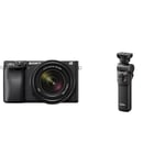 Sony Alpha 6400 E-Mount Compact Mirrorless Camera 18-135 mm with GP-VPT2BT Handgrip, Black