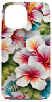 iPhone 13 Pro Max Hawaiian Hibiscus Flowers Floral Pattern Case