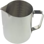 600ml Barista Milk Jug for Coffee Machine, Milk Frothing Jug Pitcher Metal Stea