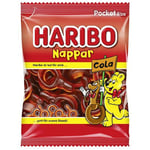 Godis HARIBO Nappar Cola 80g 24st