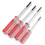 4x3mm 4mm 5mm 6mm y-forme tournevis screwdriver en acier chrome outil réparation