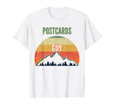 Postcards Gift for Men, Postcards Guy T-Shirt