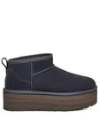 UGG Classic Ultra Mini Platform Boots - Eve Blue, Blue, Size 8, Women